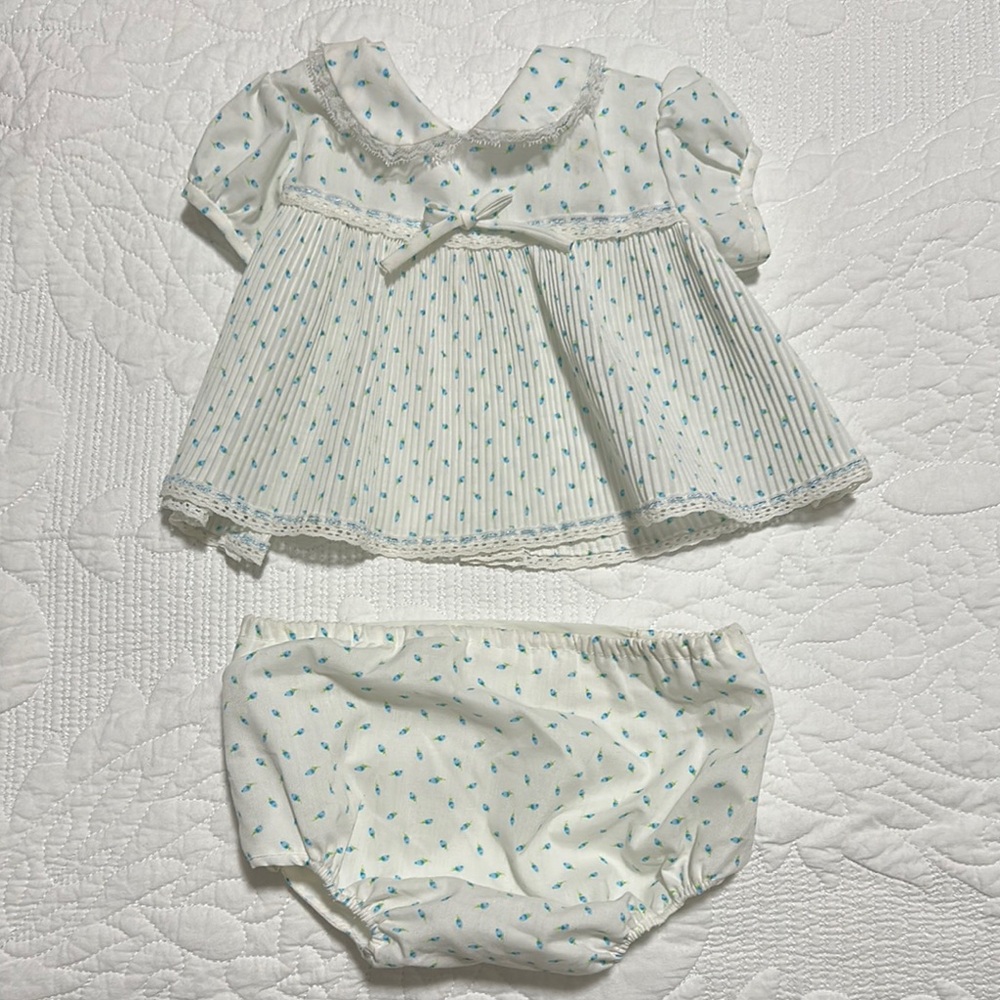 Vintage Newborn Baby Girl Set
